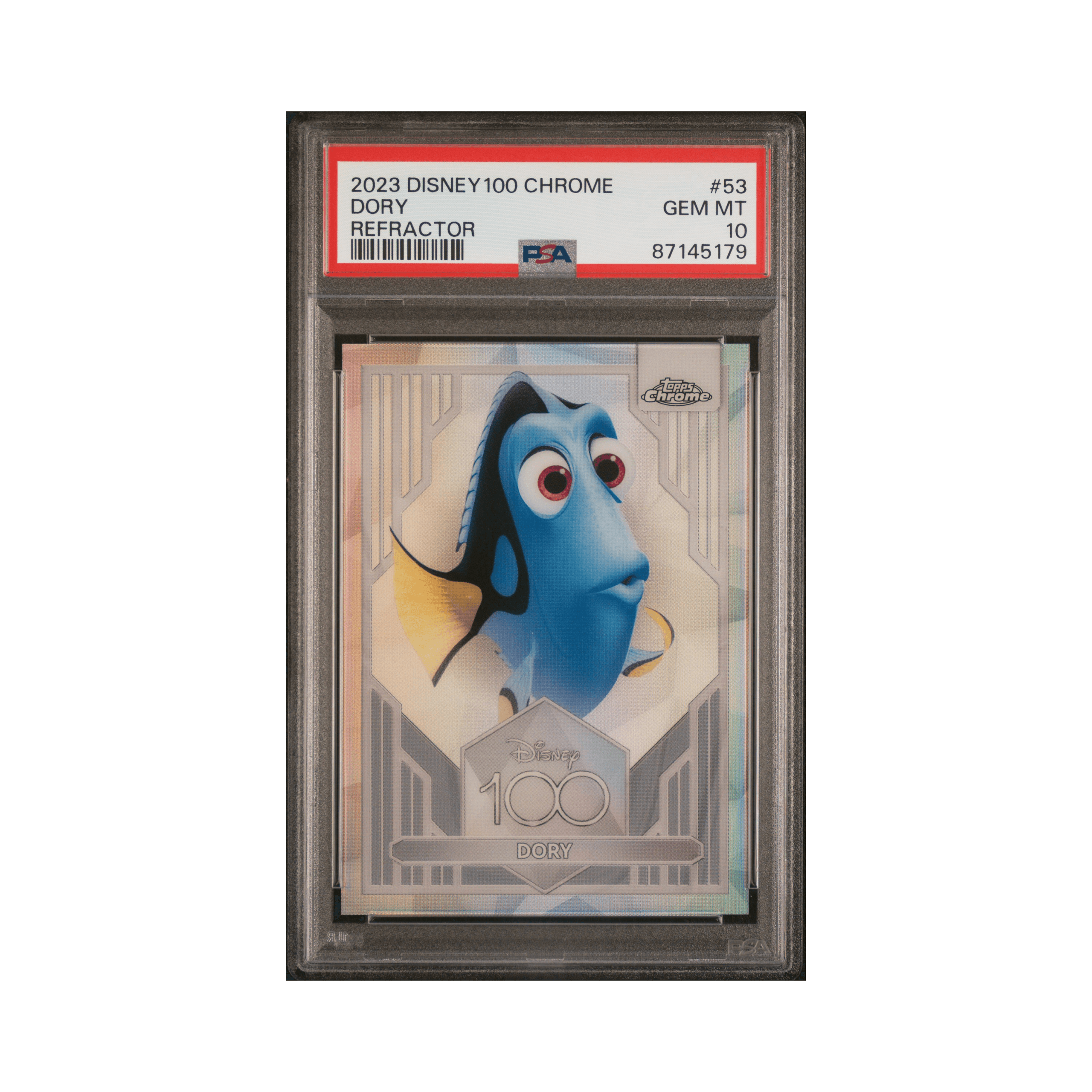 2023 TOPPS CHROME DISNEY100 #53 DORY REFRACTOR